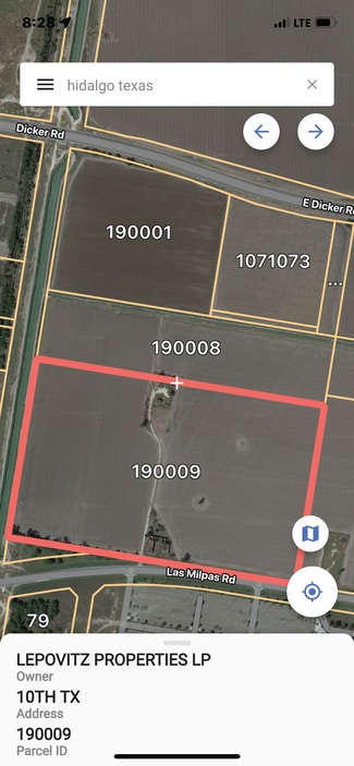 Plus de détails pour 444 Dicker, Hidalgo, TX - Terrain à vendre