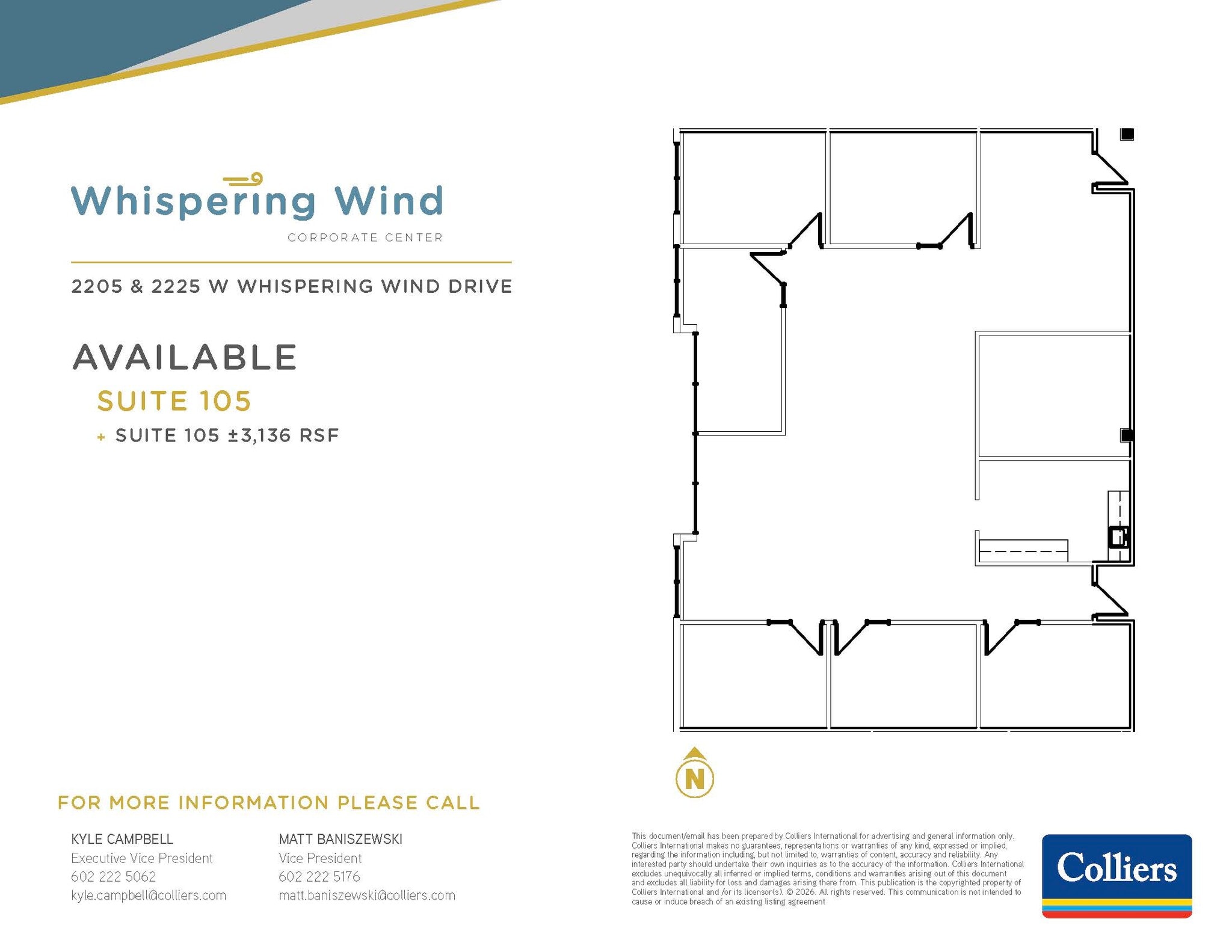 2225 W Whispering Wind Dr, Phoenix, AZ à louer Plan d’étage– Image 1 sur 1
