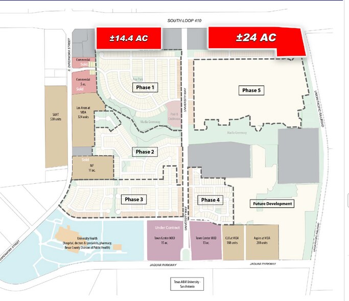 Loop 410 South & Zarzamora st, San Antonio, TX à vendre - Photo de l’immeuble – Image 2 sur 2