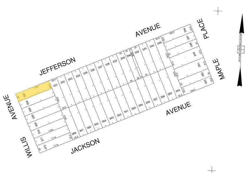 236 Willis Ave, Mineola, NY à vendre - Plan cadastral – Image 2 sur 2