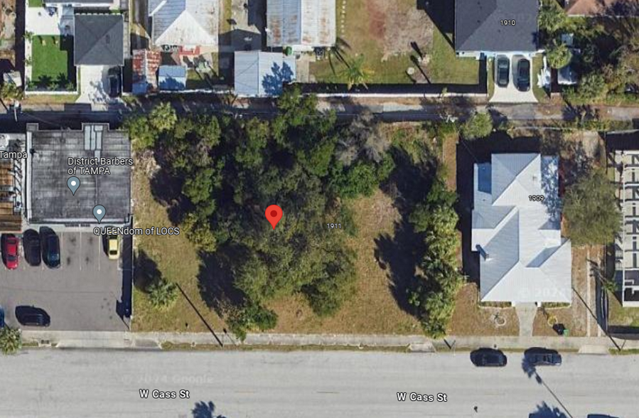 1911 & 1915 West Cass Street, Tampa, FL à vendre - Aérien – Image 2 sur 2