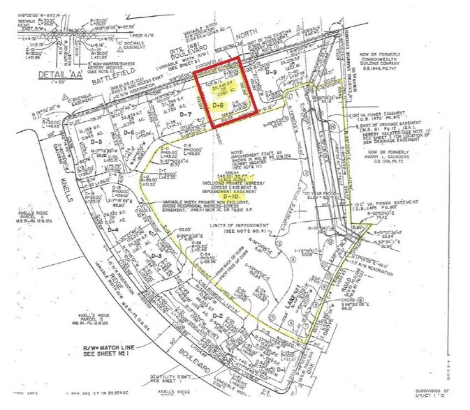 843 N Battlefield Blvd, Chesapeake, VA à louer - Plan cadastral – Image 3 sur 4