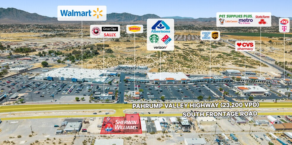 201 S Frontage Rd, Pahrump, NV à vendre - Photo de l’immeuble – Image 2 sur 6