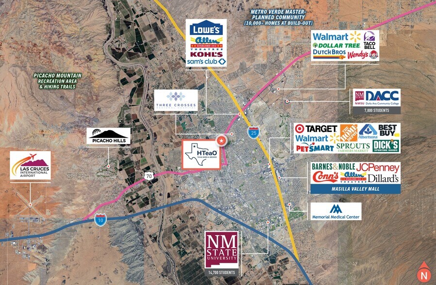 2223 N Main St, Las Cruces, NM à vendre - Photo de l’immeuble – Image 2 sur 5