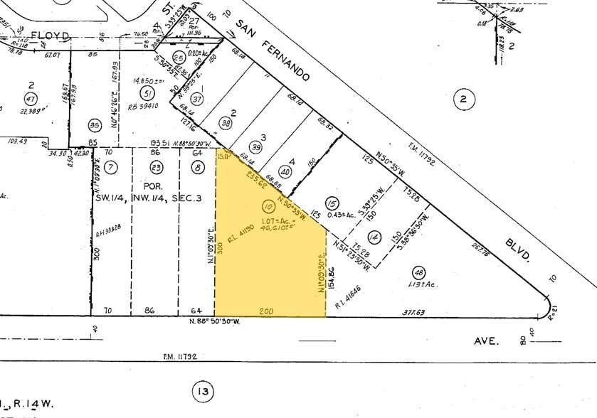 2807-2815 Winona Ave, Burbank, CA à louer - Plan cadastral – Image 3 sur 5