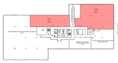 3300 Boul de la Côte-Vertu, Montréal, QC à louer Plan d’étage– Image 2 sur 2