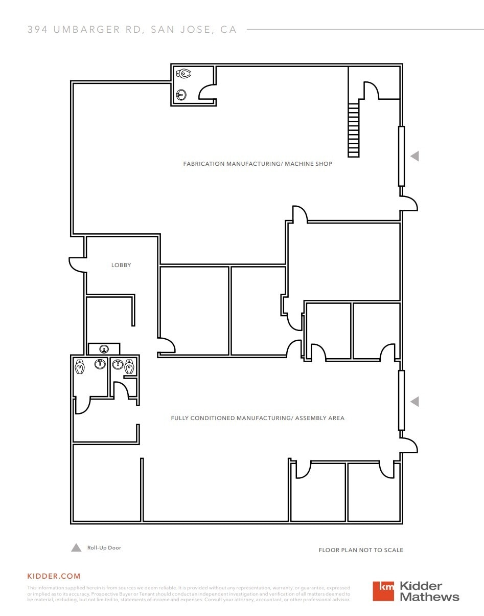 394 Umbarger Rd, San Jose, CA à louer Plan d’étage– Image 1 sur 1