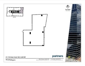 271 17th Street, Atlanta, GA à louer Plan d’étage– Image 1 sur 1