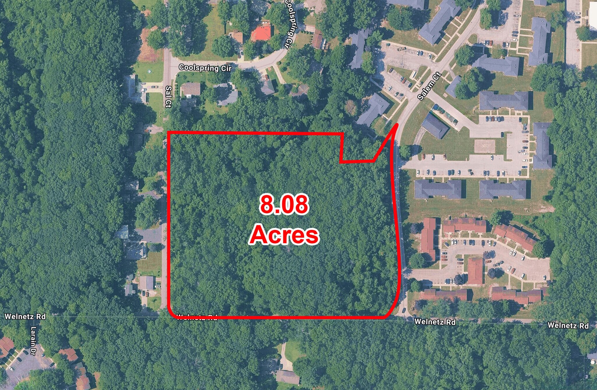 Vacant Land - Salem Ct, Michigan City, IN à vendre Photo principale– Image 1 sur 8