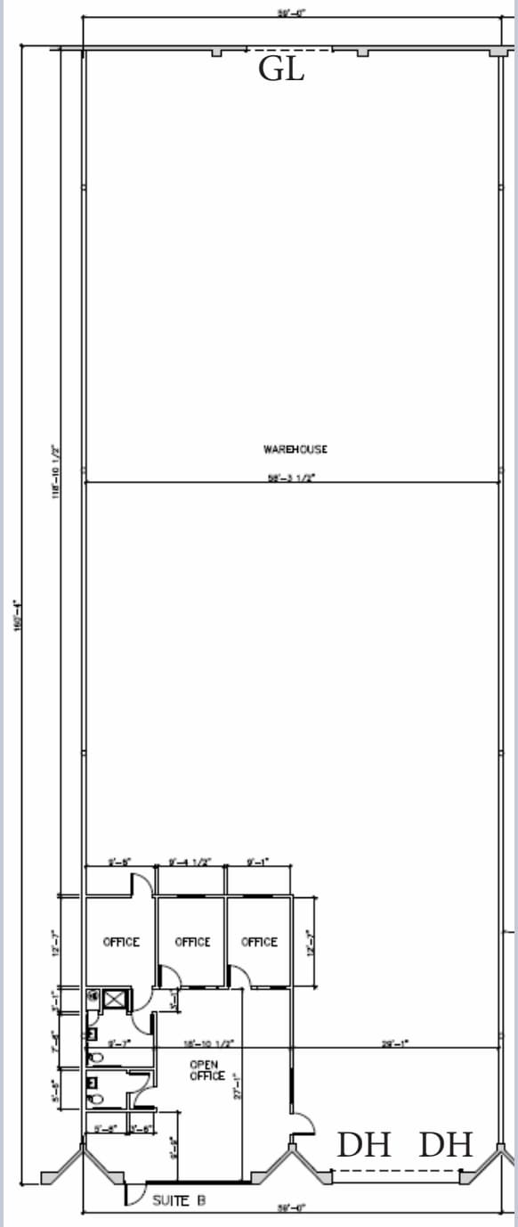 8925 Carroll Way, San Diego, CA à louer Plan d’étage– Image 1 sur 2