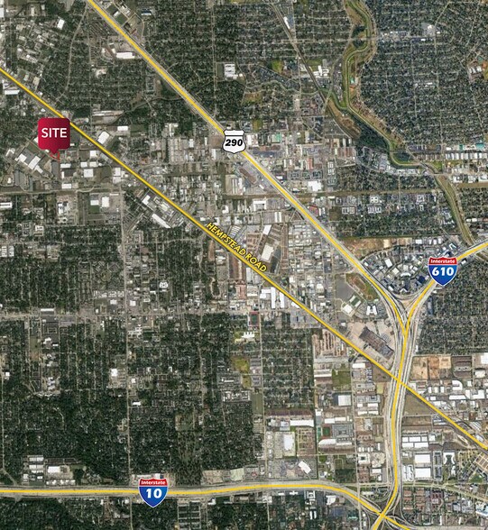 8011 Blankenship Dr, Houston, TX à louer - Aérien – Image 2 sur 7