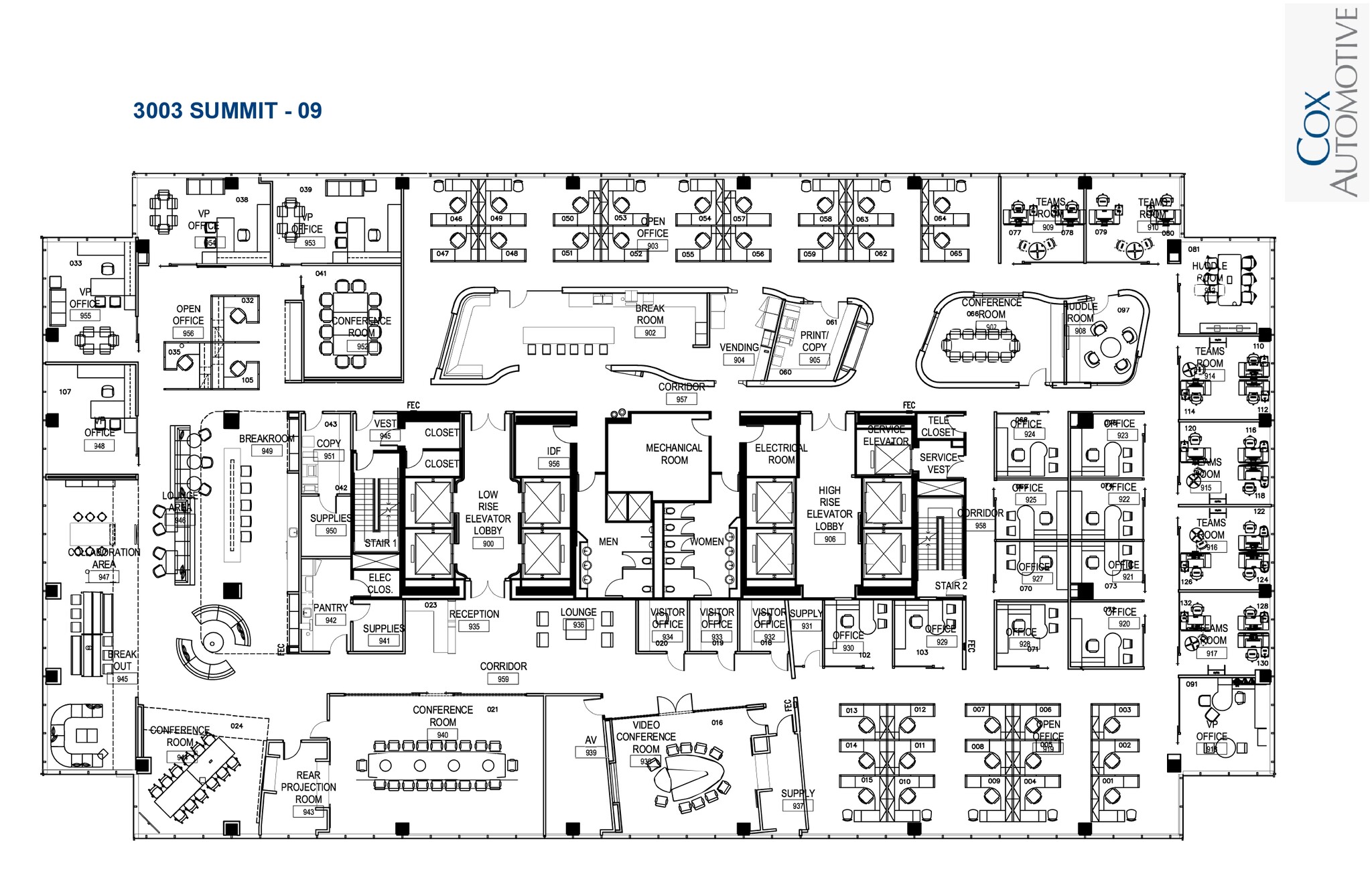 3003 Summit Blvd, Atlanta, GA à louer Plan d’étage– Image 1 sur 1