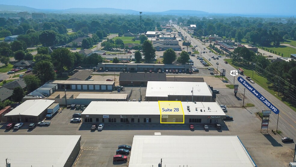 1772-1840 W Sunset Ave, Springdale, AR à louer - Photo de l’immeuble – Image 1 sur 6