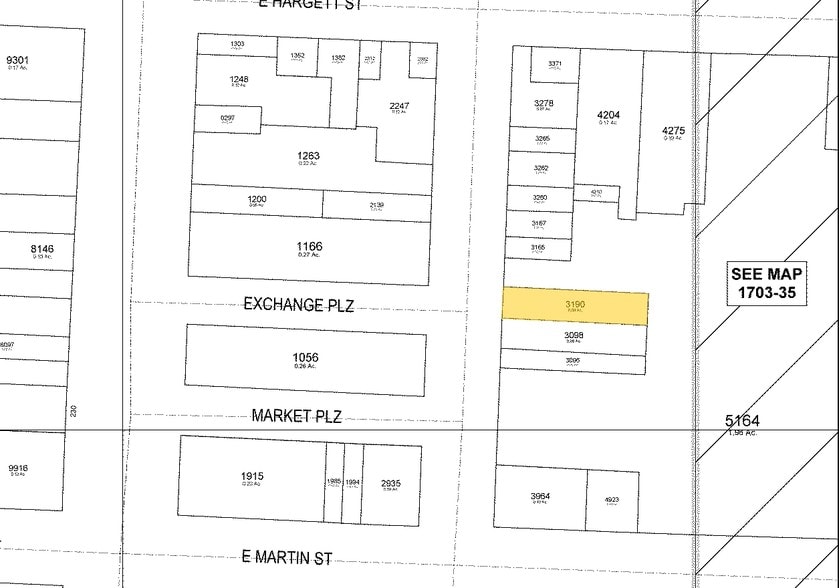 223 S Wilmington St, Raleigh, NC à louer - Plan cadastral – Image 2 sur 4