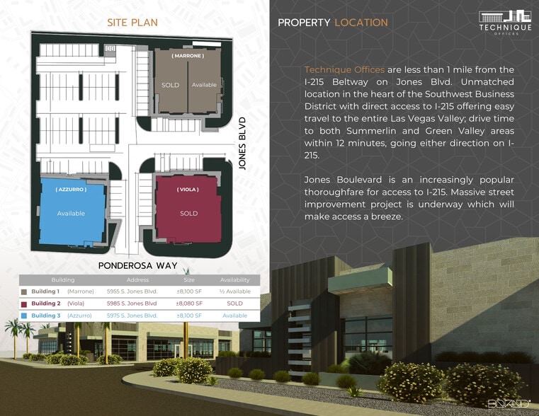5985 S Jones Blvd, Las Vegas, NV à vendre - Photo de l’immeuble – Image 3 sur 18