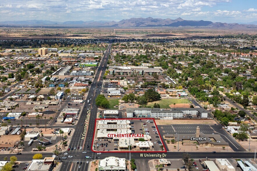 423 N Country Club Dr, Mesa, AZ à vendre - Aérien – Image 2 sur 3
