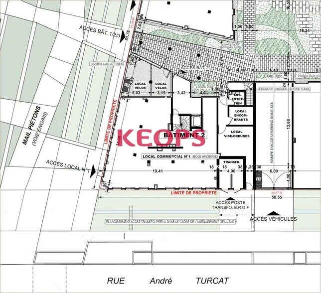 Local commercial dans Toulouse à louer - Plan d’étage – Image 3 sur 13