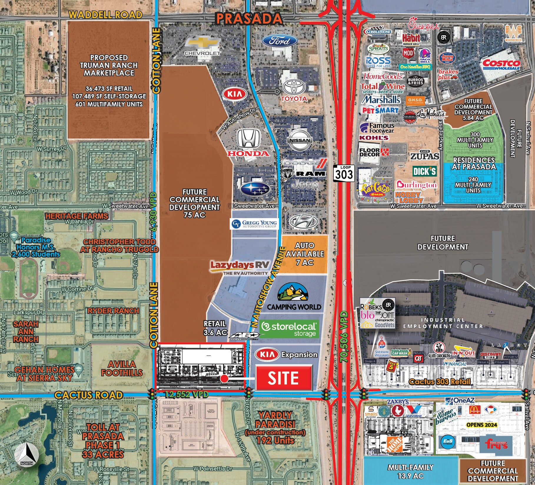 Cotton Ln & Cactus Rd, Surprise, AZ à louer Photo principale– Image 1 sur 3