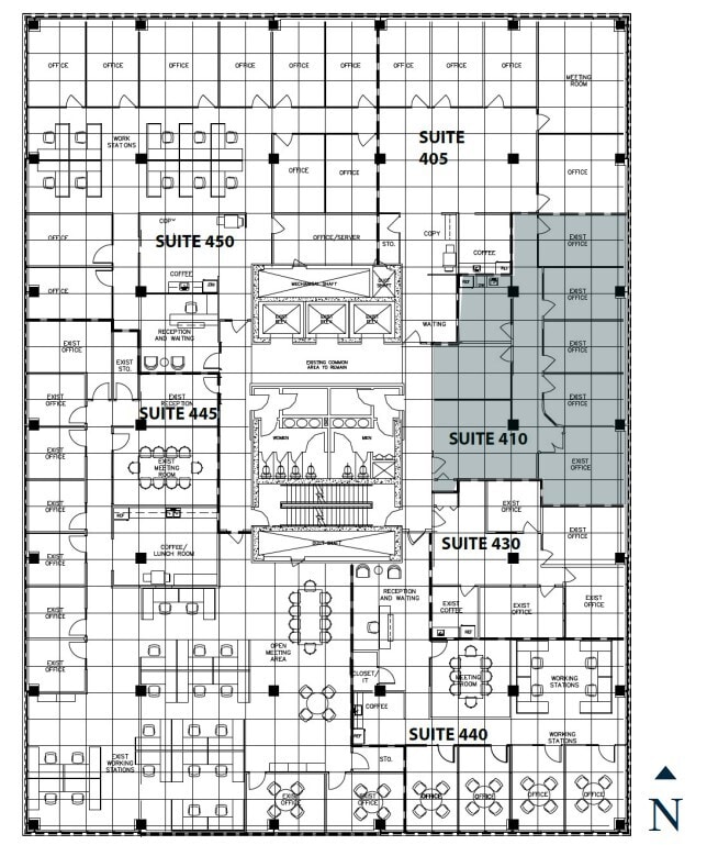 999 8th St SW, Calgary, AB à louer Plan d’étage– Image 1 sur 1