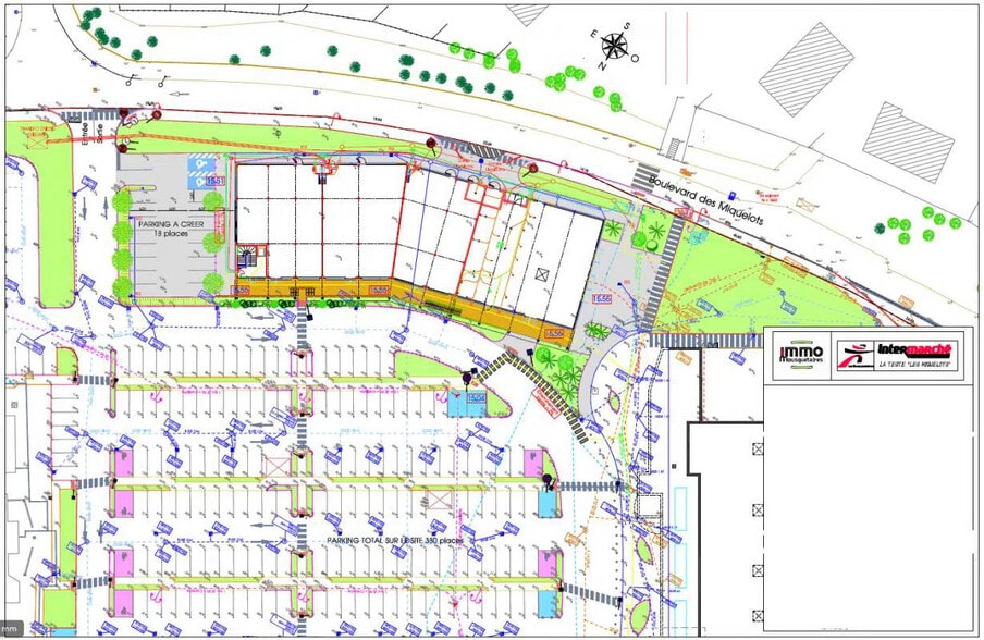 Local d’activités dans La Teste-De-Buch à louer - Plan de site – Image 2 sur 4