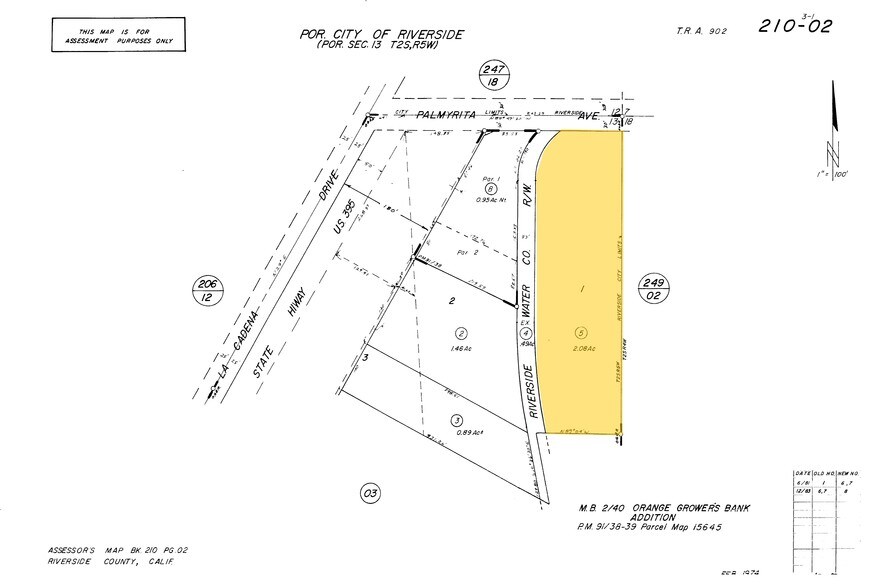 1710 Palmyrita Ave, Riverside, CA à louer - Plan cadastral – Image 3 sur 3