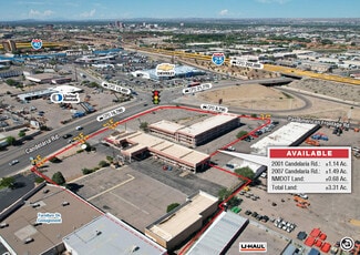 Plus de détails pour 2001 Candelaria Rd NE, Albuquerque, NM - Terrain à louer