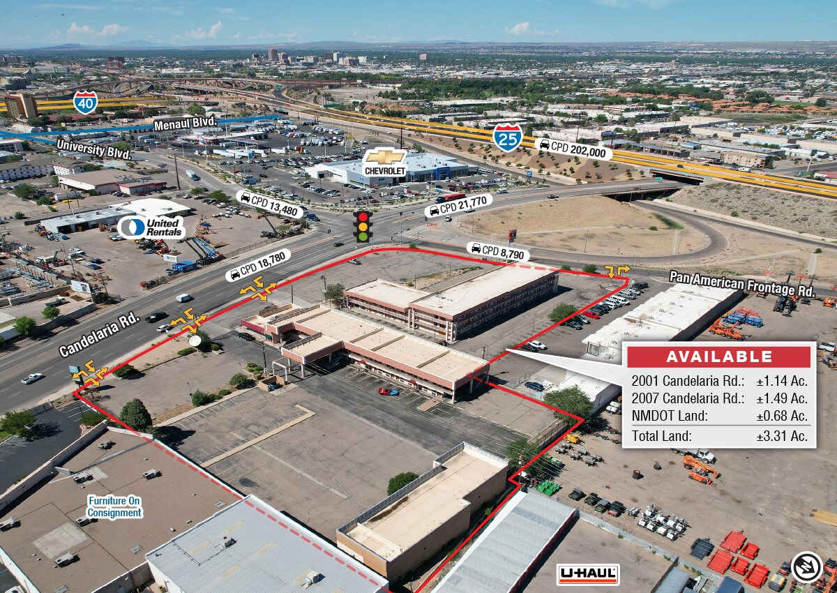 2001 Candelaria Rd NE, Albuquerque, NM à louer Photo principale– Image 1 sur 9