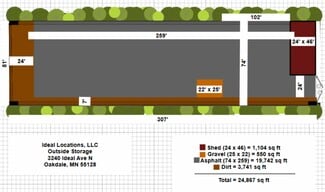 Plus de détails pour 3240 Ideal Ave N, Saint Paul, MN - Terrain à louer