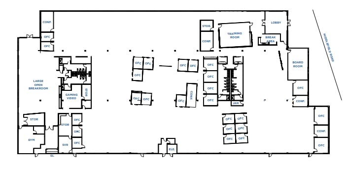 777 E Middlefield Rd, Mountain View, CA à louer Plan d’étage– Image 1 sur 1