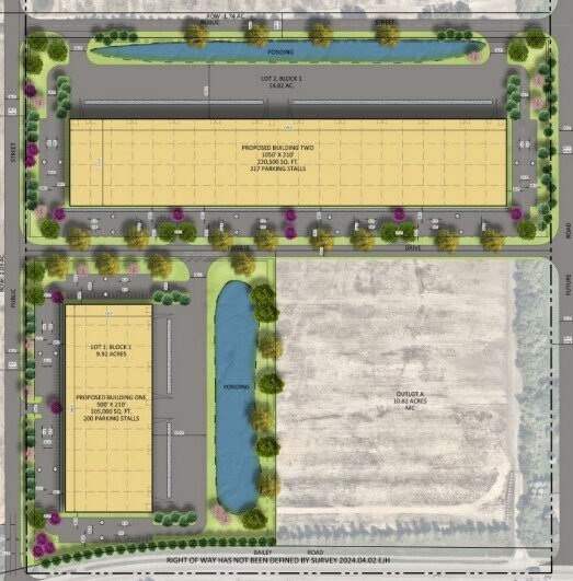 XX Bailey Rd, Newport, MN à louer Plan de site– Image 1 sur 3
