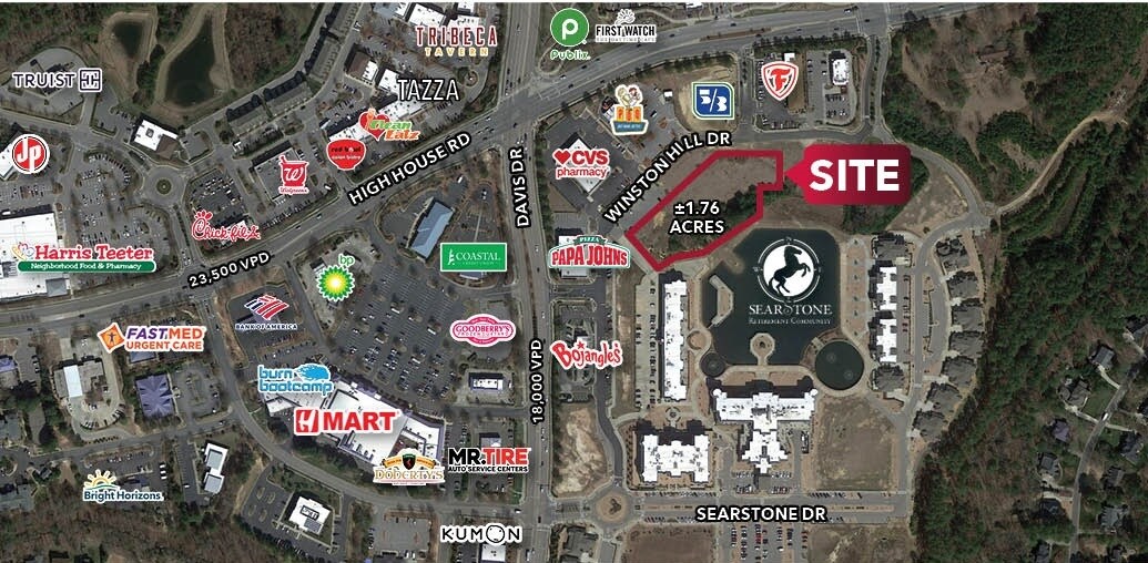 0 Winston Hill Dr, Cary, NC à vendre Aérien– Image 1 sur 5