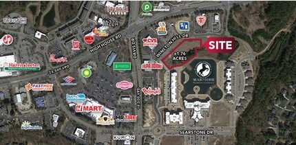 0 Winston Hill Dr, Cary, NC - VUE AÉRIENNE vue de carte - Image1