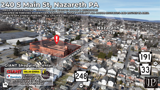 Plus de détails pour 240 S Main St, Nazareth, PA - Bureau, Industriel/Logistique à louer