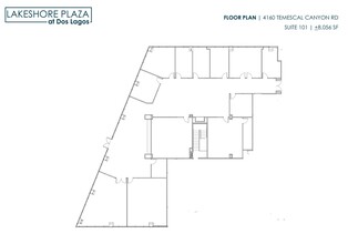 4160 Temescal Canyon Rd, Corona, CA à louer Plan d’étage– Image 1 sur 1