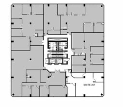 6299 Airport Rd, Mississauga, ON à louer Plan d’étage– Image 1 sur 1
