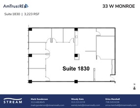 33 W Monroe St, Chicago, IL à louer Plan d’étage– Image 1 sur 1