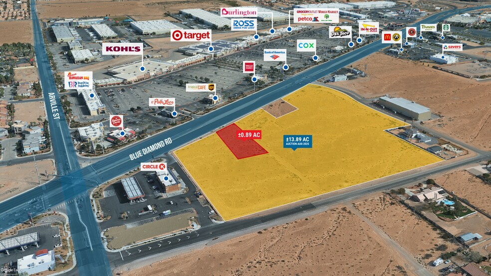Blue Diamond Rd, Las Vegas, NV à vendre - Photo de l’immeuble – Image 2 sur 2