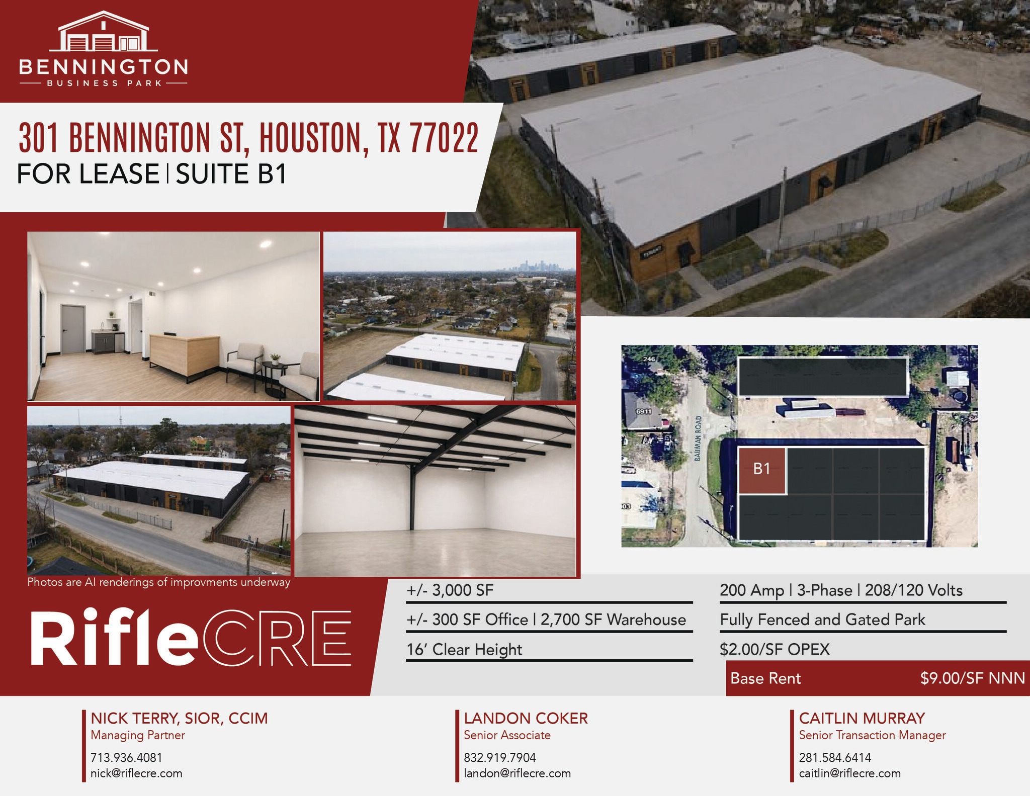301 Bennington St, Houston, TX à louer Autre– Image 1 sur 1