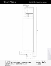 1-15 Hill St, Southampton, NY à louer Plan d’étage– Image 2 sur 5