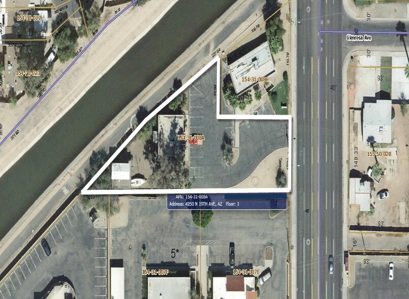4250 N 19th Ave, Phoenix, AZ à vendre - Aérien – Image 2 sur 8