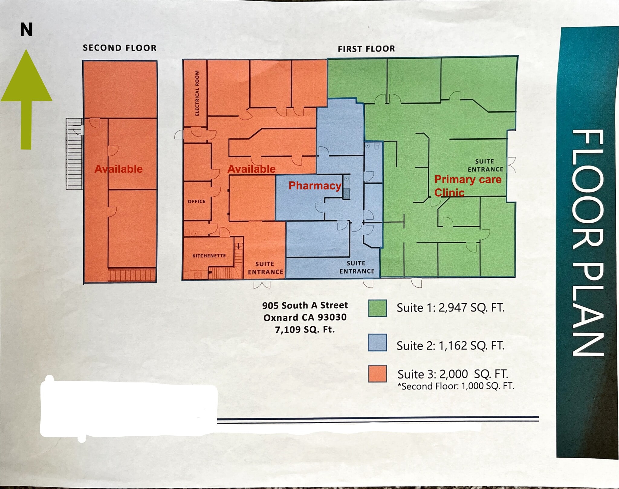 905 S A St, Oxnard, CA à louer Plan de site– Image 1 sur 1