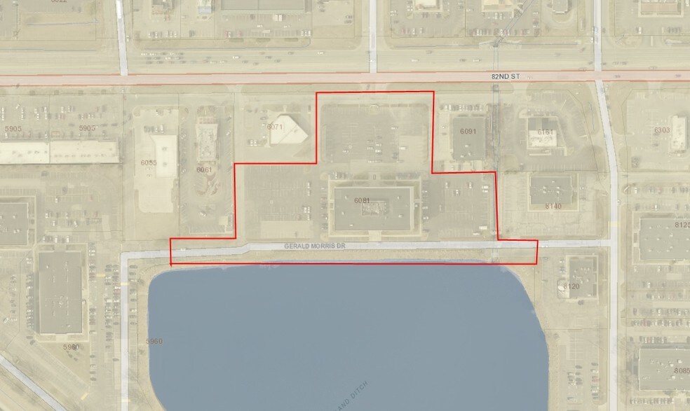 6081 E 82nd St, Indianapolis, IN à louer - Plan cadastral – Image 2 sur 2