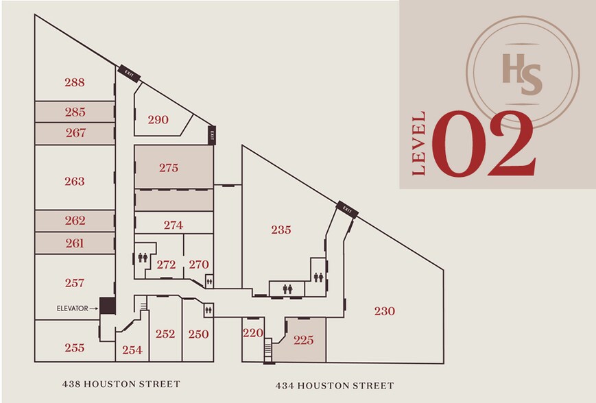 434 Houston St, Nashville, TN à louer - Plan d’étage – Image 3 sur 18