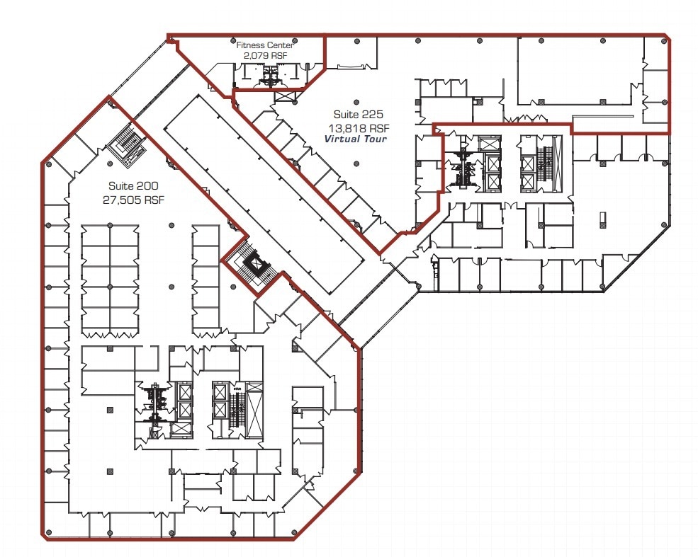 330 E Kilbourn Ave, Milwaukee, WI à louer Plan d’étage– Image 1 sur 1
