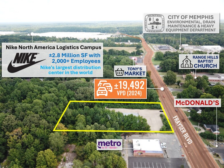 2704 Frayser Blvd, Memphis, TN à vendre - Photo de l’immeuble – Image 3 sur 11