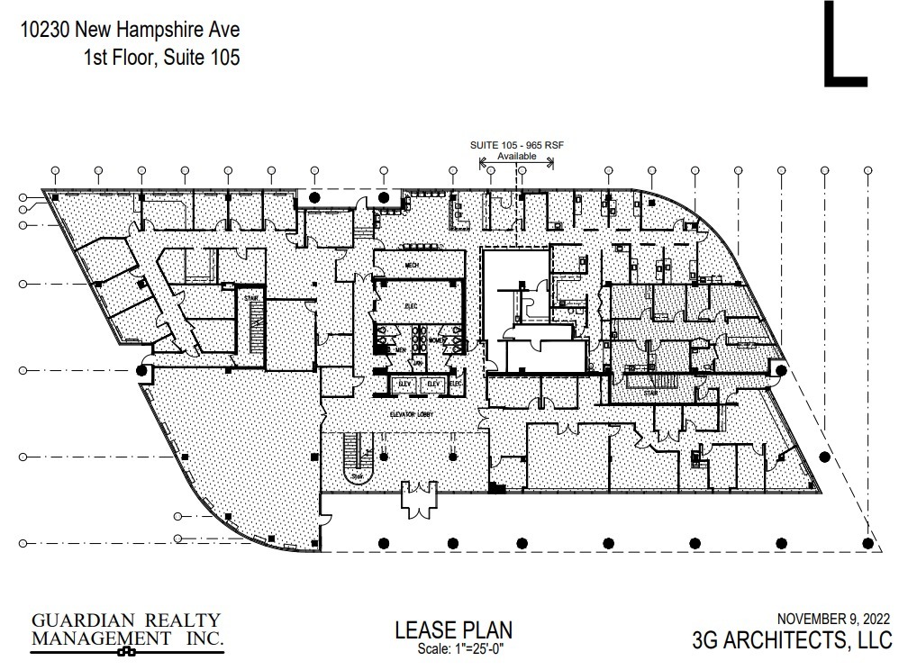 10230 New Hampshire Ave, Silver Spring, MD à louer Plan d’étage– Image 1 sur 2