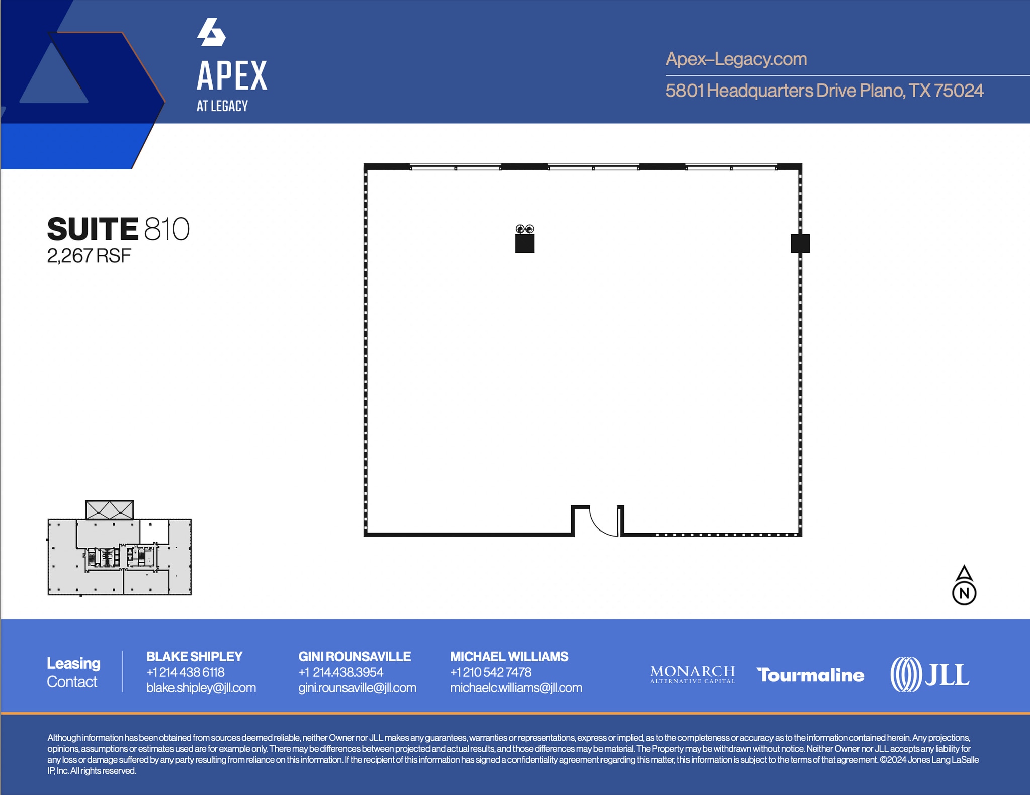 5801 Headquarters Dr, Plano, TX à louer Plan d’étage– Image 1 sur 1