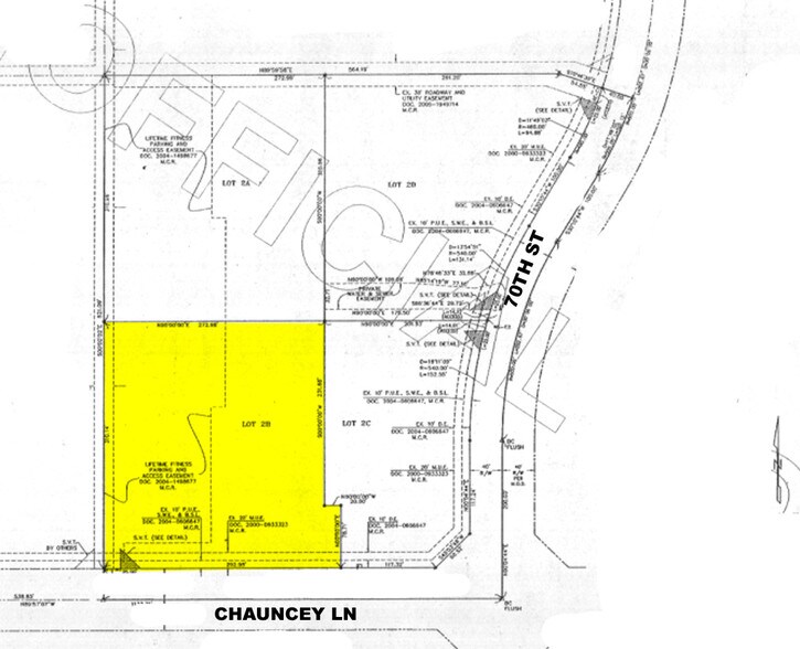 6910 E Chauncey Ln, Phoenix, AZ à louer - Plan cadastral – Image 3 sur 4