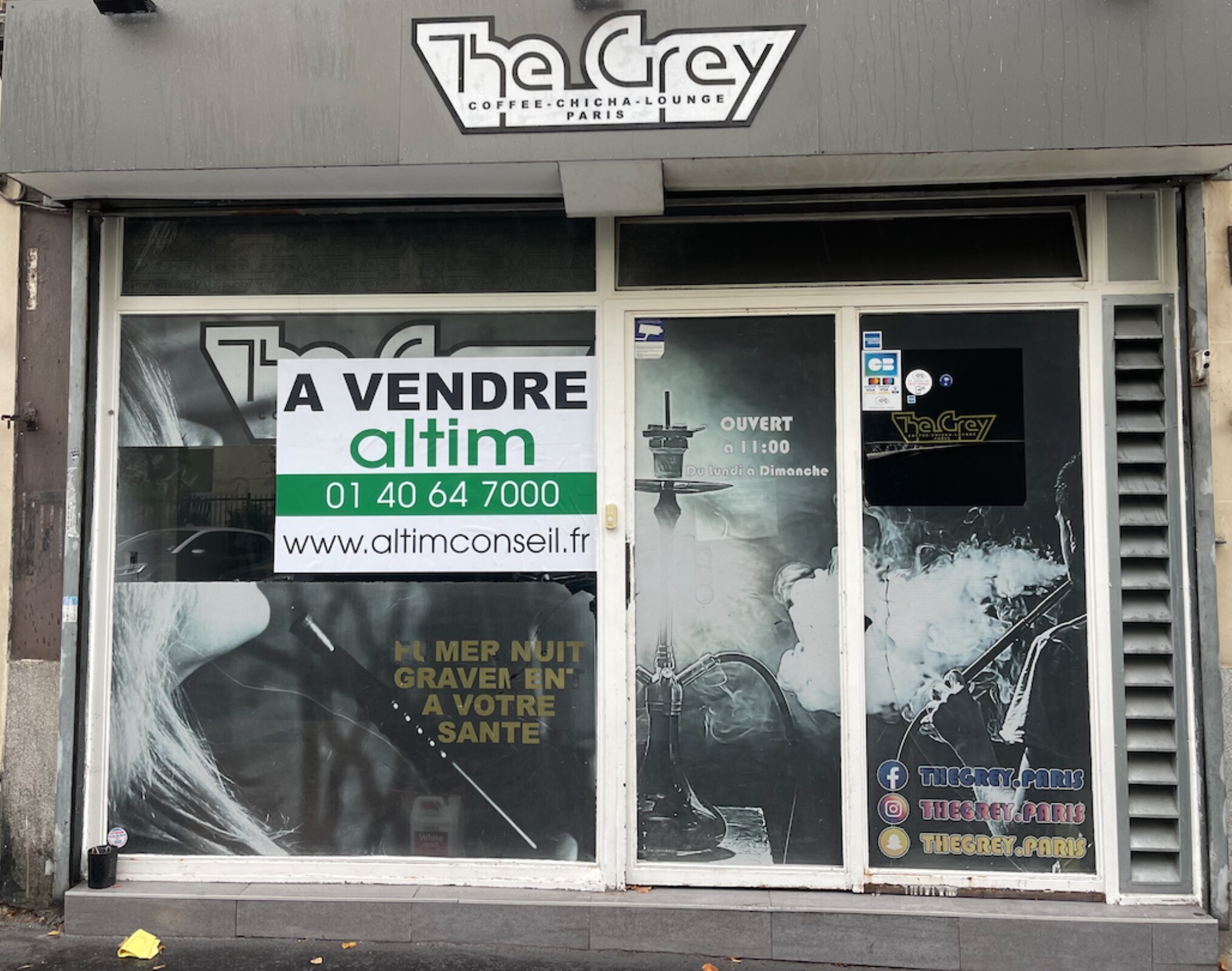 Local commercial dans Paris à vendre Photo de l’immeuble– Image 1 sur 11