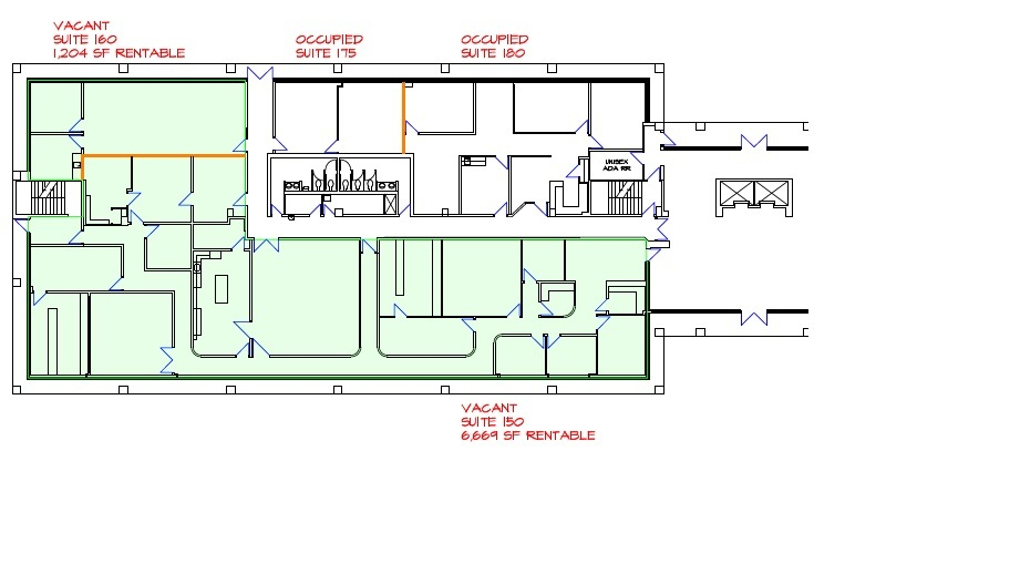 9233 Ward Pky, Kansas City, MO à louer Plan d’étage– Image 1 sur 2